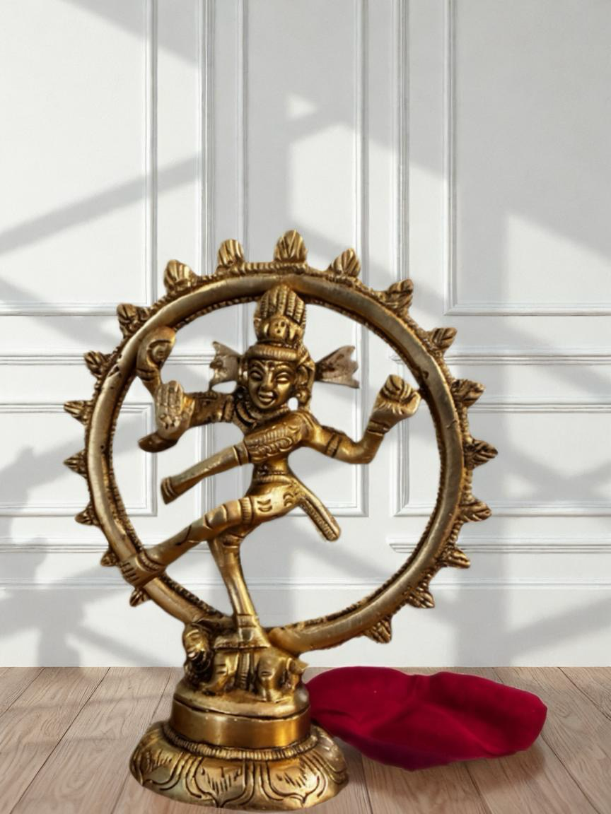 Divine Brass Nataraja Idol – Symbol of Cosmic Energy and Balance